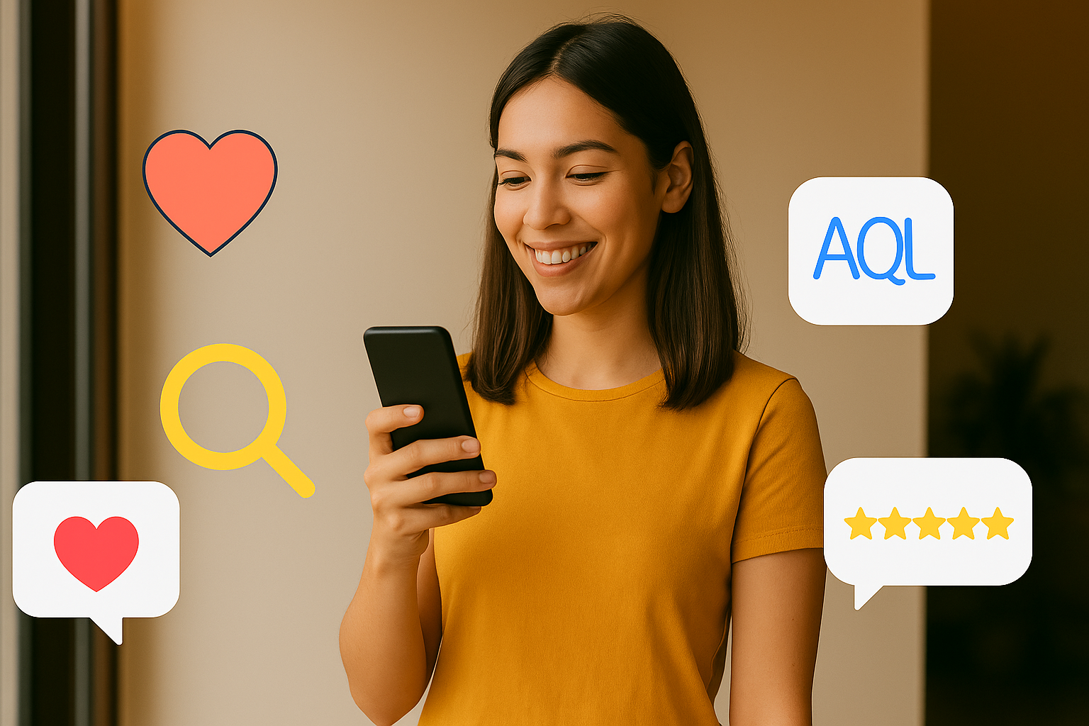 marketing-simples-para-pme-estrategia-alpmarketing Gestor de PME trabalha com foco num plano simples de marketing, rodeado por elementos como bússola, lista de tarefas e gráficos que indicam direção estratégica.